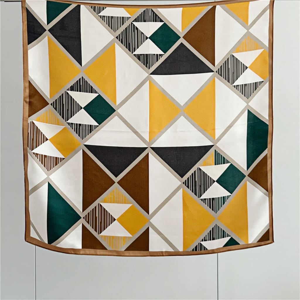 MaraSilk Pure Mulberry Silk Scarf - Square Crepe Satin MS101