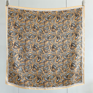 MaraSilk Pure Mulberry Silk Scarf - Square Crepe Satin MS1018 34" x 34" MS101802