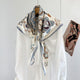 MaraSilk Pure Mulberry Silk Scarf - Square Crepe Satin MS1020