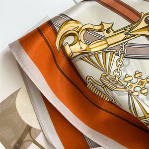 MaraSilk Pure Mulberry Silk Scarf - Square Crepe Satin MS1021