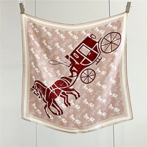 MaraSilk Pure Mulberry Silk Scarf - Square Crepe Satin MS103 25" x 25" MS10304