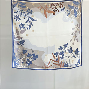 MaraSilk Pure Mulberry Silk Scarf - Square Crepe Satin MS104 25" x 25" MS10403