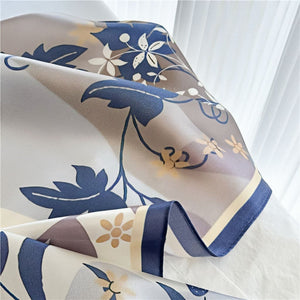 MaraSilk Pure Mulberry Silk Scarf - Square Crepe Satin MS104