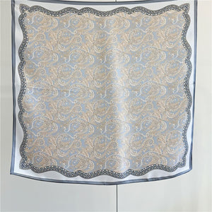 MaraSilk Pure Mulberry Silk Scarf - Square Crepe Satin MS104 25" x 25" MS10404