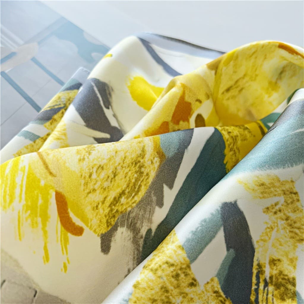 MaraSilk Pure Mulberry Silk Scarf - Square Crepe Satin MS105