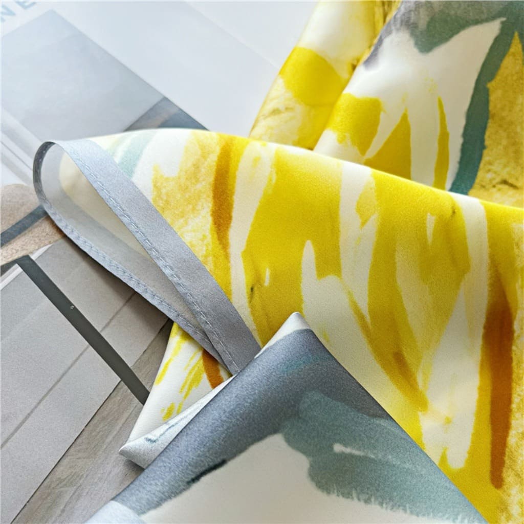 MaraSilk Pure Mulberry Silk Scarf - Square Crepe Satin MS105