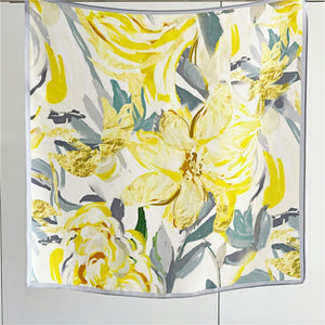 MaraSilk Pure Mulberry Silk Scarf - Square Crepe Satin MS105