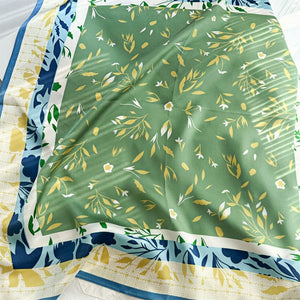 MaraSilk Pure Mulberry Silk Scarf - Square Crepe Satin MS109