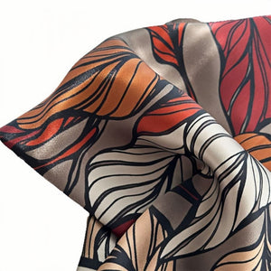 MaraSilk Pure Mulberry Silk Scarf - Square Crepe Satin MS110