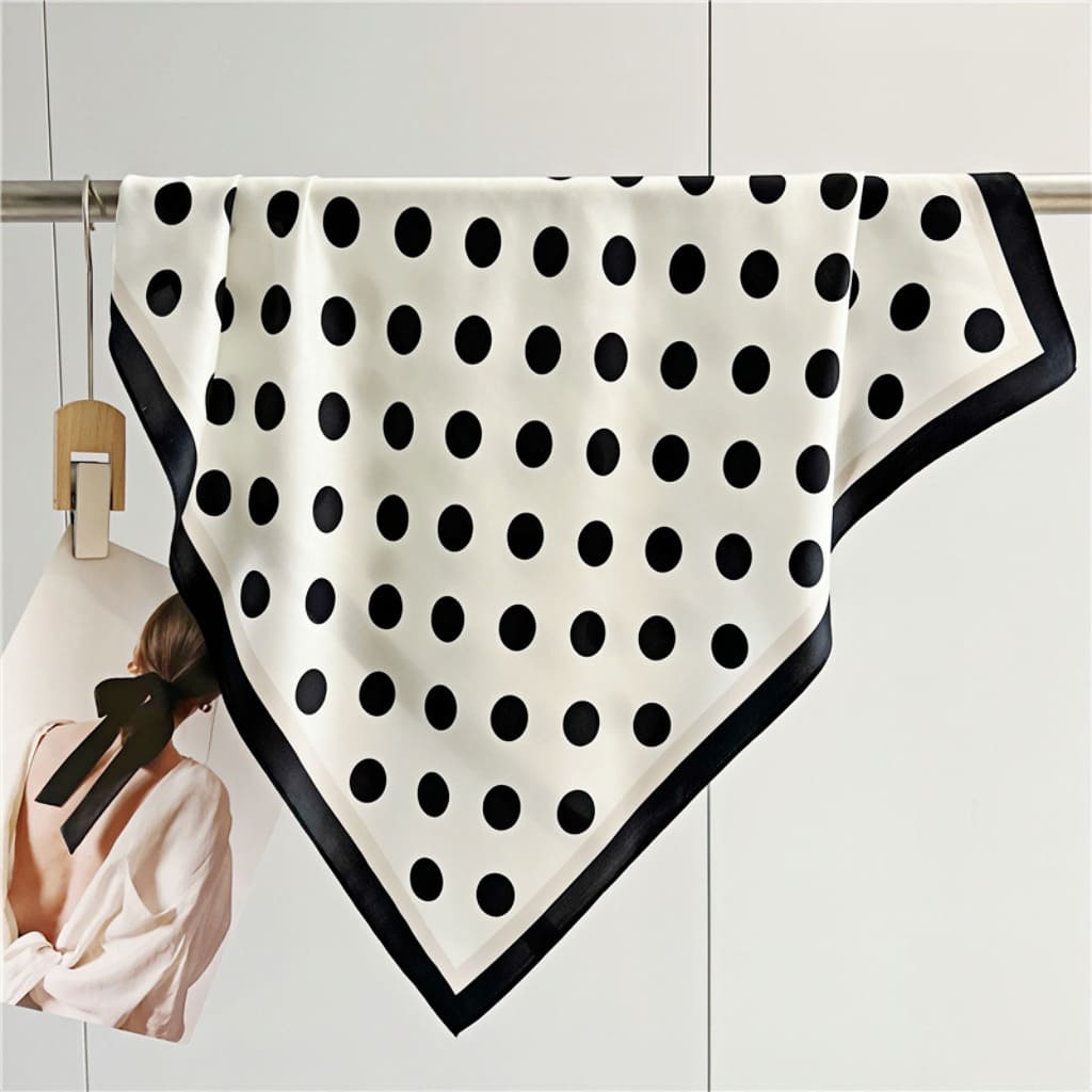 MaraSilk Pure Mulberry Silk Scarf - Square Crepe Satin MS111