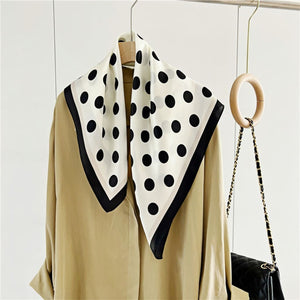 MaraSilk Pure Mulberry Silk Scarf - Square Crepe Satin MS111