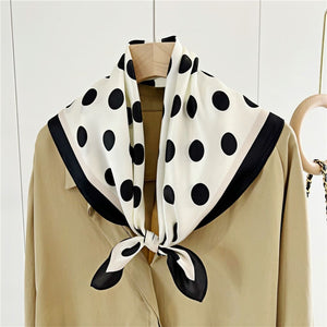 MaraSilk Pure Mulberry Silk Scarf - Square Crepe Satin MS111 25" x 25" MS11101