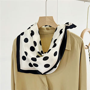 MaraSilk Pure Mulberry Silk Scarf - Square Crepe Satin MS111