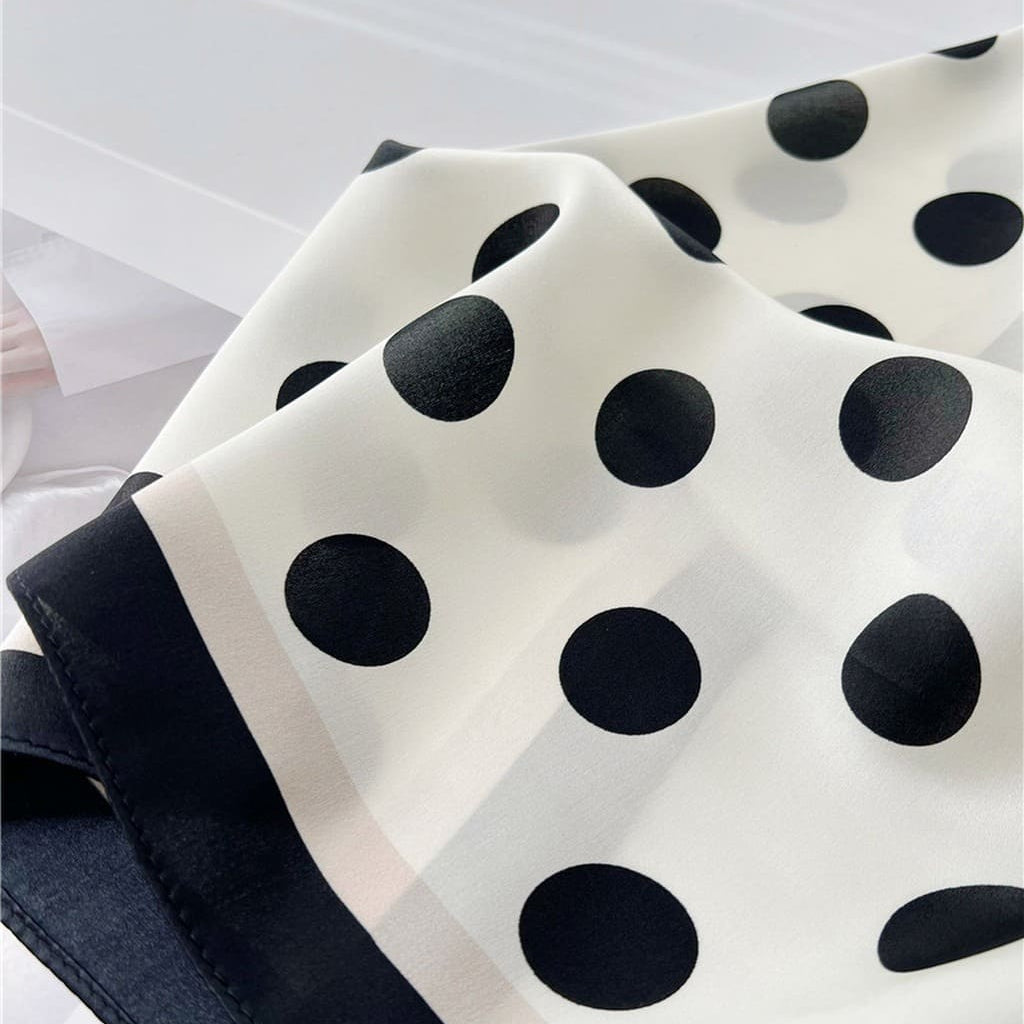 MaraSilk Pure Mulberry Silk Scarf - Square Crepe Satin MS111