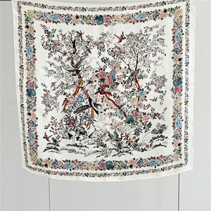 MaraSilk Pure Mulberry Silk Scarf - Square Crepe Satin MS118 25" x 25" MS11802