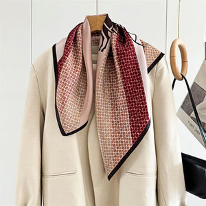 MaraSilk Pure Mulberry Silk Scarf - Square Crepe Satin MS120