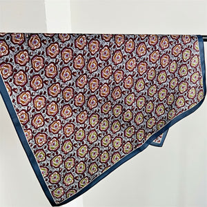MaraSilk Pure Mulberry Silk Scarf - Square Crepe Satin MS125