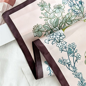 MaraSilk Pure Mulberry Silk Scarf - Square Crepe Satin MS134