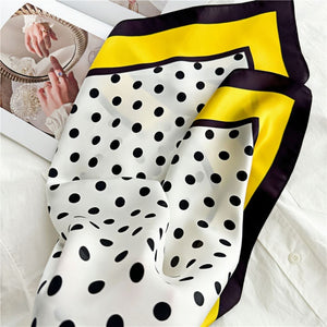 MaraSilk Pure Mulberry Silk Scarf - Square Crepe Satin MS135