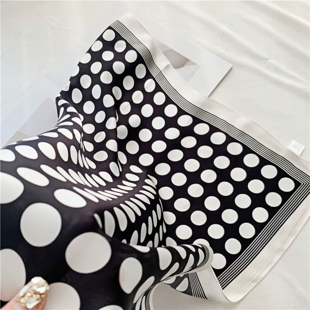 MaraSilk Pure Mulberry Silk Scarf - Square Crepe Satin MS150