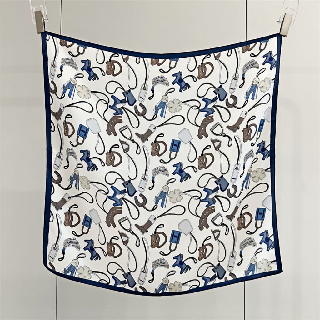 MaraSilk Pure Mulberry Silk Scarf - Square Crepe Satin MS151