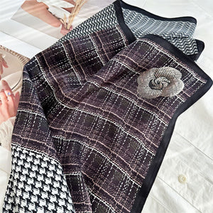 MaraSilk Pure Mulberry Silk Scarf - Square Crepe Satin MS152