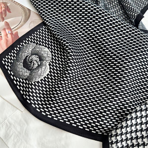 MaraSilk Pure Mulberry Silk Scarf - Square Crepe Satin MS152