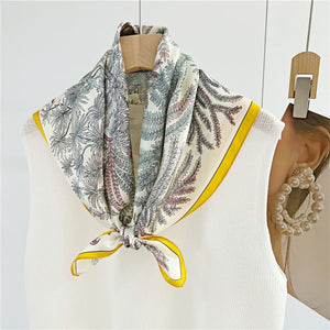 MaraSilk Pure Mulberry Silk Scarf - Square Crepe Satin MS154 25" x 25" MS15401