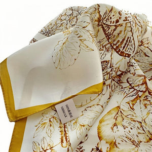 MaraSilk Pure Mulberry Silk Scarf - Square Crepe Satin MS168