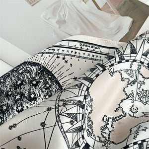 MaraSilk Pure Mulberry Silk Scarf - Square Crepe Satin MS172