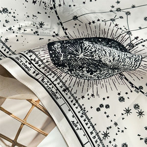 MaraSilk Pure Mulberry Silk Scarf - Square Crepe Satin MS172