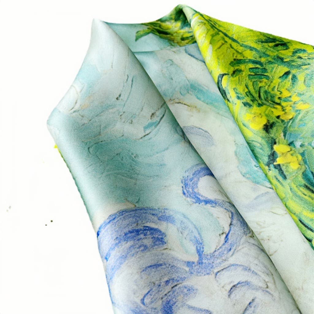 MaraSilk Pure Mulberry Silk Scarf - Square Crepe Satin MS175