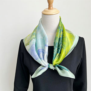 MaraSilk Pure Mulberry Silk Scarf - Square Crepe Satin MS175 25" x 25" MS17501