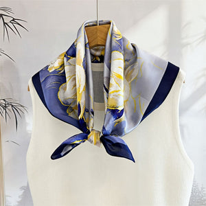 MaraSilk Pure Mulberry Silk Scarf - Square Crepe Satin MS178 25" x 25" MS17801