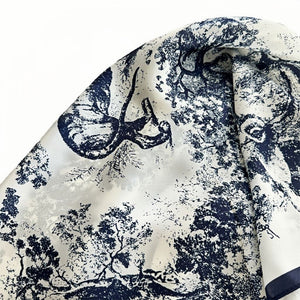 MaraSilk Pure Mulberry Silk Scarf - Square Crepe Satin MS187