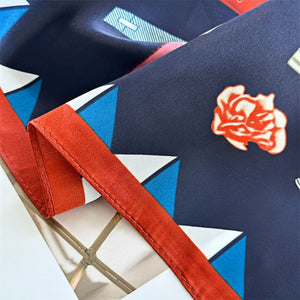 MaraSilk Pure Mulberry Silk Scarf - Square Crepe Satin MS188