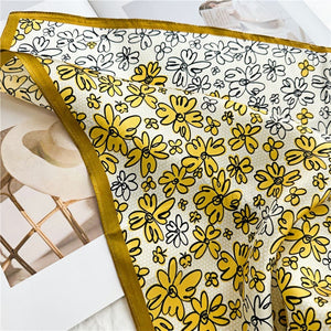 MaraSilk Pure Mulberry Silk Scarf - Square Crepe Satin MS190