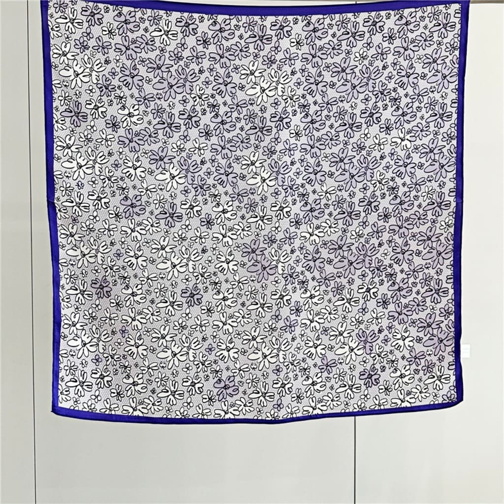 MaraSilk Pure Mulberry Silk Scarf - Square Crepe Satin MS190 25" x 25" MS19002