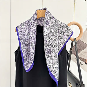 MaraSilk Pure Mulberry Silk Scarf - Square Crepe Satin MS190