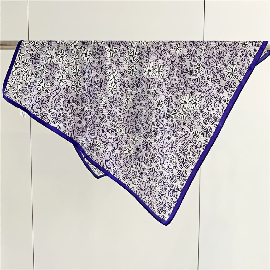 MaraSilk Pure Mulberry Silk Scarf - Square Crepe Satin MS190