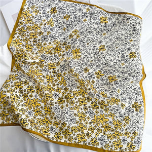 MaraSilk Pure Mulberry Silk Scarf - Square Crepe Satin MS190