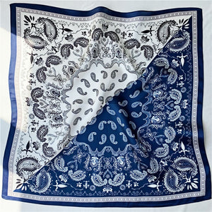 MaraSilk Pure Mulberry Silk Scarf Square Crepe Satin MS20-15