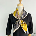 MaraSilk Pure Mulberry Silk Scarf - Square Crepe Satin MS200 25" x 25" MS20001