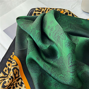 MaraSilk Pure Mulberry Silk Scarf - Square Crepe Satin MS201
