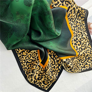 MaraSilk Pure Mulberry Silk Scarf - Square Crepe Satin MS201
