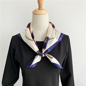 MaraSilk Pure Mulberry Silk Scarf - Square Crepe Satin MS206 25" x 25" MS20601