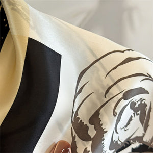 MaraSilk Pure Mulberry Silk Scarf - Square Crepe Satin MS207