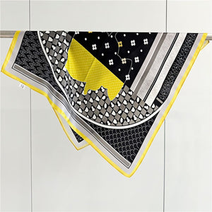 MaraSilk Pure Mulberry Silk Scarf - Square Crepe Satin MS209