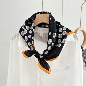 MaraSilk Pure Mulberry Silk Scarf - Square Crepe Satin MS210