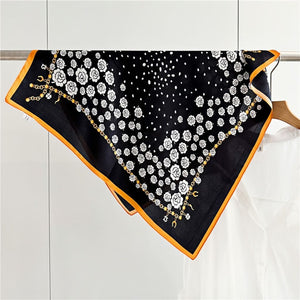 MaraSilk Pure Mulberry Silk Scarf - Square Crepe Satin MS210